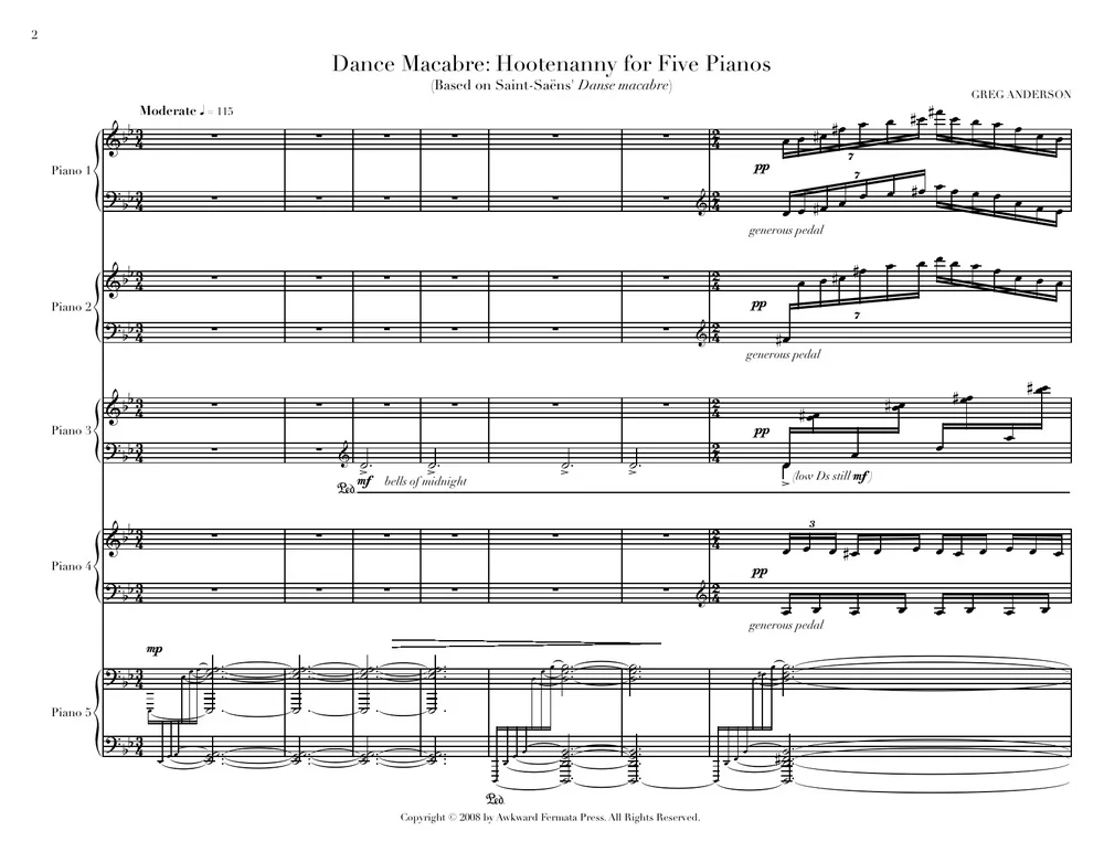 Saint-Saëns: Danse Remix — Anderson & Roe Piano Duo